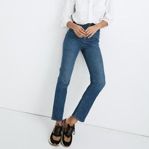 Madewell Stovepipe Jeans in Kline Wash